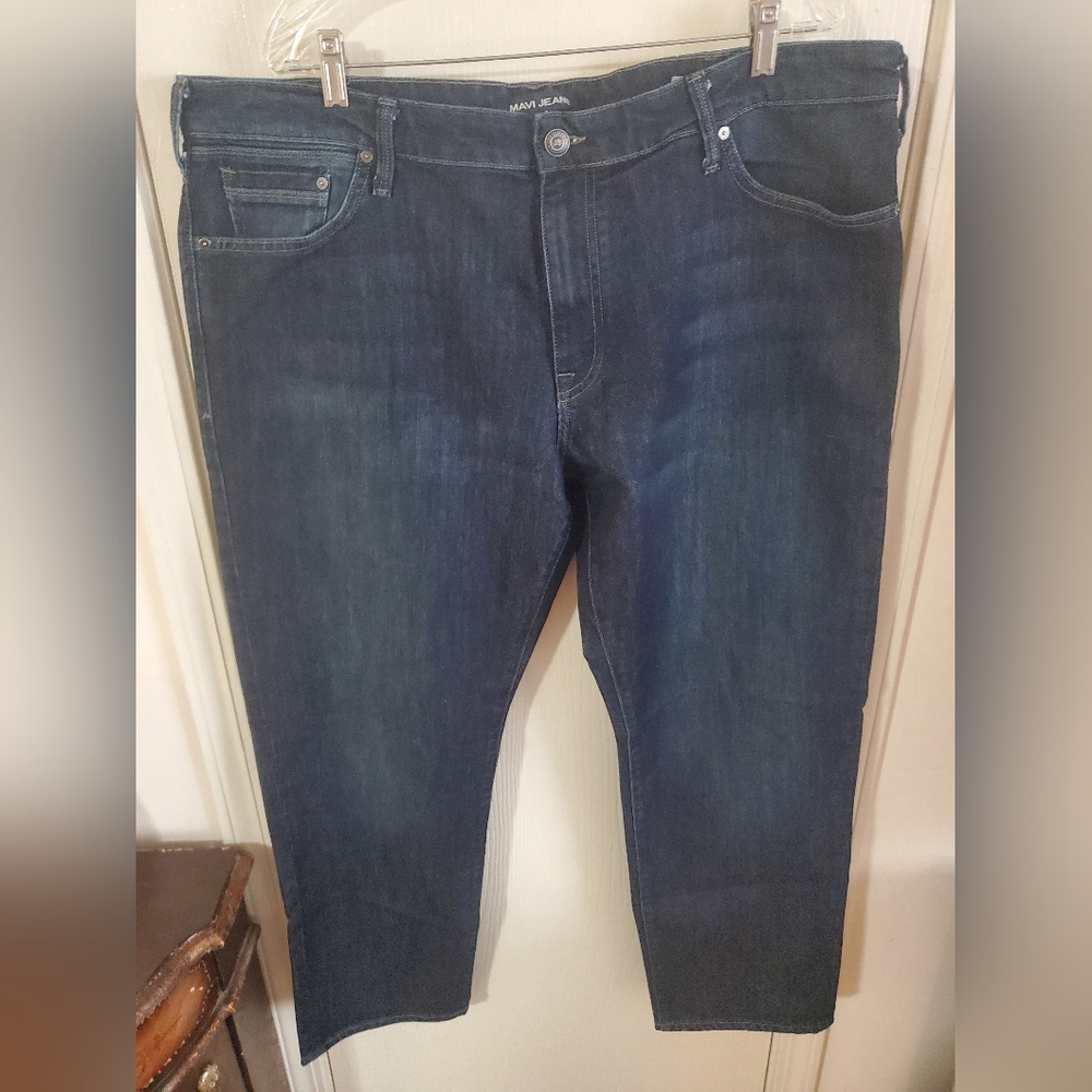 Mavi Matt Relaxed Straight Jeans